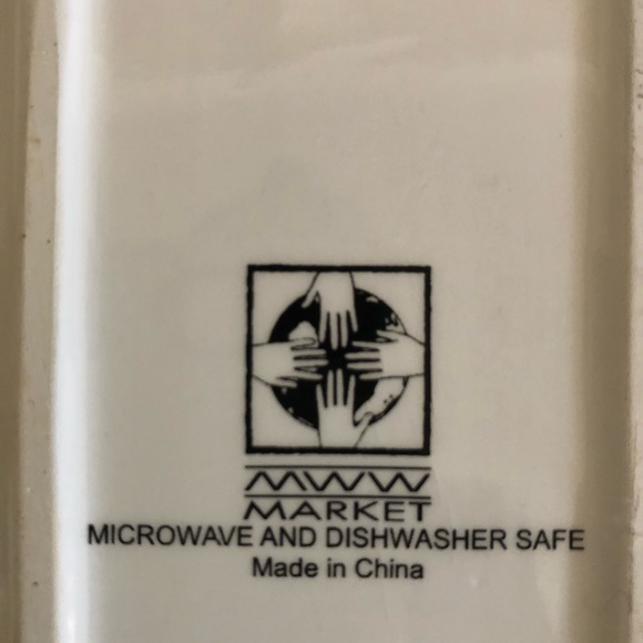 Vintage Vtg style kitsch atomic age mini plates - Picture 3 of 8